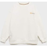 Gemustertes Baumwoll-Sweatshirt von Mango Kids