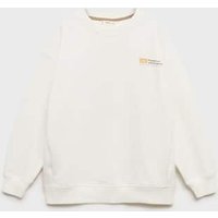 Gemustertes Baumwoll-Sweatshirt Gemustertes Baumwoll-Sweatshirt von Mango Kids