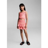 Gemustertes Crop-Top Gemustertes Crop-Top von Mango Kids