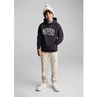 Gemustertes Kapuzen-Sweatshirt Gemustertes Kapuzen-Sweatshirt von Mango Kids