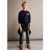 Gerade Jeans mit Umschlag von Mango Kids