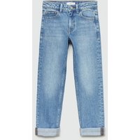 Gerade Jeans mit Umschlag von Mango Kids