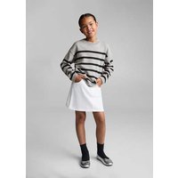 Gestreifter Rippenpullover von Mango Kids