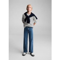 Gestreiftes Baumwoll-Shirt von Mango Kids