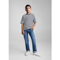 Gestreiftes Baumwoll-Shirt Gestreiftes Baumwoll-Shirt von Mango Kids