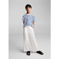 Gestreiftes Baumwoll-Shirt Gestreiftes Baumwoll-Shirt von Mango Kids