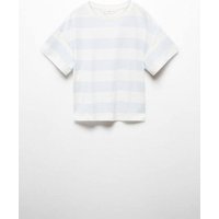 Gestreiftes Baumwoll-Shirt Gestreiftes Baumwoll-Shirt von Mango Kids