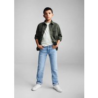 Gestreiftes Baumwoll-Shirt Gestreiftes Baumwoll-Shirt von Mango Kids