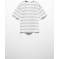 Gestreiftes Baumwoll-Shirt Gestreiftes Baumwoll-Shirt von Mango Kids