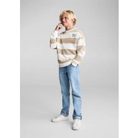 Gestreiftes Baumwoll-Sweatshirt von Mango Kids