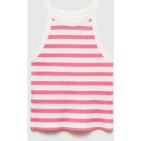 Gestreiftes Trägershirt Gestreiftes Trägershirt von Mango Kids