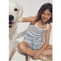 Gestreiftes Trägershirt von Mango Kids