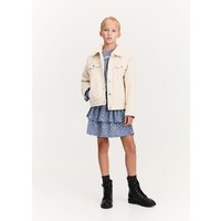 Stiefelette aus Rauleder mit Schnallen von Mango Kids