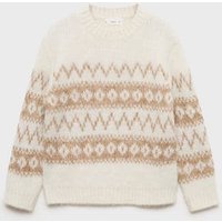 Jacquard-Pullover Jacquard-Pullover von Mango Kids