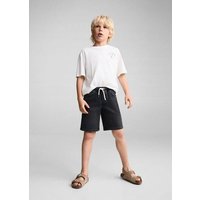 Jeans-Bermudas mit elastischem Bund Jeans-Bermudas mit elastischem Bund von Mango Kids