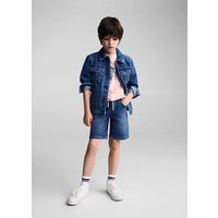 Jeans-Bermudas mit elastischem Bund von Mango Kids