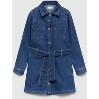 Jeans-Hemdblusenkleid von Mango Kids