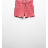 Jeans-Shorts mit Knöpfen von Mango Kids