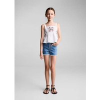 Jeans-Shorts mit Knöpfen von Mango Kids