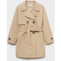 Klassischer Trenchcoat mit Gürtel von Mango Kids