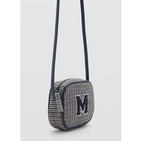Kombinierte Tasche mit Hahnentrittmuster Kombinierte Tasche mit Hahnentrittmuster von Mango Kids