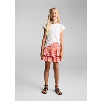 Kurzärmliges T-Shirt mit Rüschen Kurzärmliges T-Shirt mit Rüschen von Mango Kids