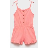 Kurzer Baumwoll-Jumpsuit Kurzer Baumwoll-Jumpsuit von Mango Kids