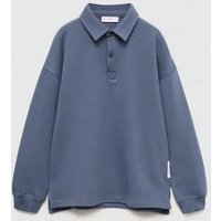 Langärmliges Baumwoll-Poloshirt Langärmliges Baumwoll-Poloshirt von Mango Kids