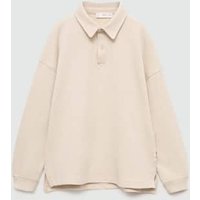 Langärmliges Baumwoll-Poloshirt von Mango Kids