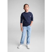 Langärmliges Baumwoll-T-Shirt Langärmliges Baumwoll-T-Shirt von Mango Kids