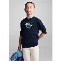 Langärmliges Print-T-Shirt Langärmliges Print-T-Shirt von Mango Kids