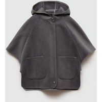 Geknöpfte Jacke im Cape-Stil von Mango Kids