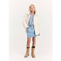 Mantel mit Shearlingbesatz Mantel mit Shearlingbesatz von Mango Kids