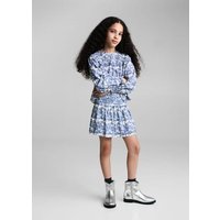 Bedruckter Plisseerock von Mango Kids