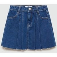 Jeans-Faltenrock von Mango Kids