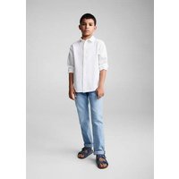 Regular Fit-Hemd aus Baumwolle von Mango Kids