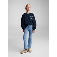 Bedrucktes Sweatshirt mit Stickerei von Mango Kids