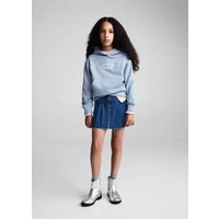 Gemustertes Kapuzen-Sweatshirt von Mango Kids