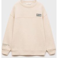 Gemustertes Sweatshirt mit Patch von Mango Kids