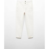 Mom-Fit Baumwolljeans von Mango Kids