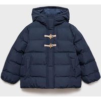 Stepp-Anorak mit Kapuze von Mango Kids