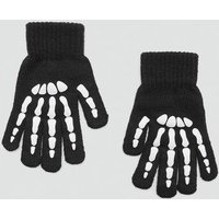Strickhandschuhe mit Totenkopf-Dessin Strickhandschuhe mit Totenkopf-Dessin von Mango Kids