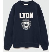 Sweatshirt mit aufgesticktem Schriftzug Sweatshirt mit aufgesticktem Schriftzug von Mango Kids