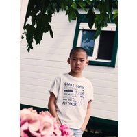 T-Shirt mit Surf-Print von Mango Kids