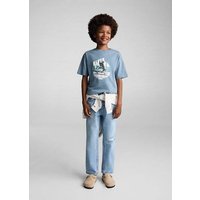 T-Shirt mit Skater-Print T-Shirt mit Skater-Print von Mango Kids