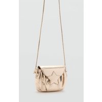 Metallic-Tasche mit Sternmotiv von Mango Kids