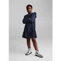 Volant-Kleid mit Blumenmuster von Mango Kids