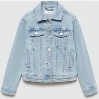 Jeansjacke mit Taschen von Mango Kids