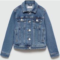 Jeansjacke mit Taschen von Mango Kids