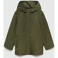 Wasserabweisender Kapuzenanorak von Mango Kids